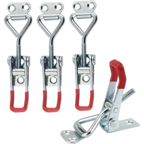 Fermoir Grenouille GH-4001 Lot De 6 Fermetures à Cliquet En Acier