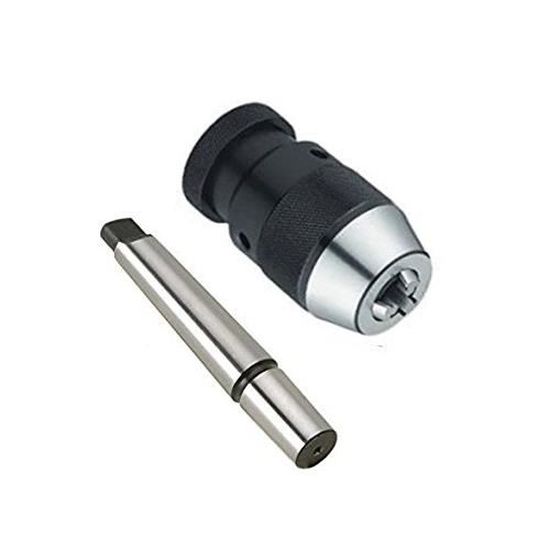 Mandrin Sans Clé MT2-B16 1-13 Mm – Mandrin Auto-Serrant Cône Morse 2 Pour Tour, Perceuse Colonne, Fraiseuse – Acier 45 Robuste