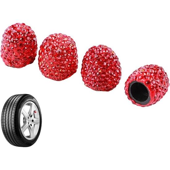 Bouchons De Valve De Pneu De Voiture 4 Pièces, Usinés Avec Précision Avec Alliag