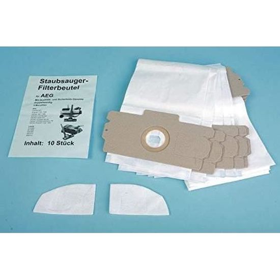 Vhbw 10x Sacs Compatible Avec AEG Vampyr C Universal