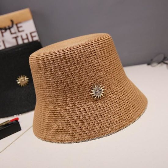 Casquette,Chapeau De Pêcheur Coréen Pour Enfants, Chapeau De Paille De Plage Polyvalent, Chapeau