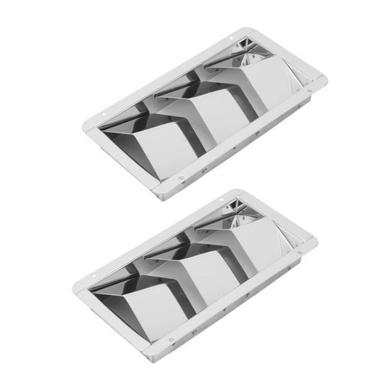 EEN Paar Rvs 5 Inch Marine Boot Motor Louvered Sti... - Vicedeal