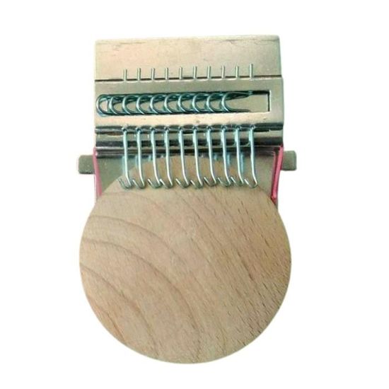 Machine à Repriser Portable - Outil De Tissage Rapide Avec 14 Crochets Et Élastiques Pour Réparer Chaussettes & Vêtements