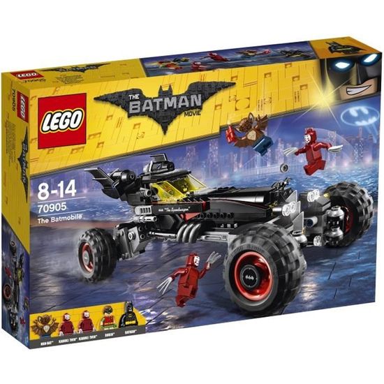 LEGO® 70905 Batman Movie - La Batmobile - LEGO City - Monster Truck - 5 figurines incluses