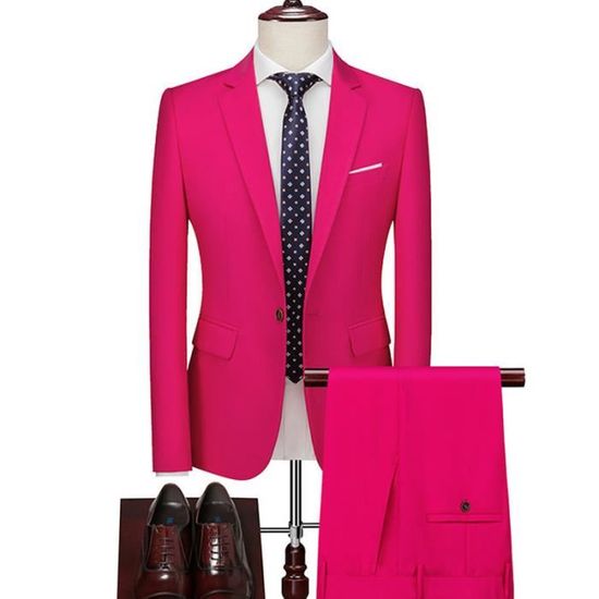 Costume Smoking Homme 3 Pièces - Veste, Pantalon Et Gilet Classique | Taille 6XL Blanc Cérémonie