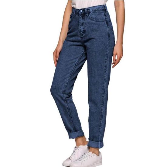 Minetom Femme Taille Haute Slim Extensible Elastiquée Pantalon Jeans Moulant Crayon Leggings Denim Pantalon Blanc Xl  6b802ce3 8007 5244 9011 12a5e74c0fba