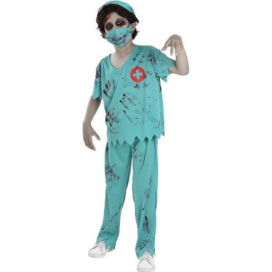 T-Shirt Manches Longues Enfant Garçon - Coton Doux, Motifs Halloween, 1-7 Ans - 11
