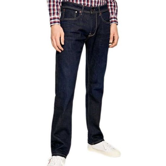 Jean Regular Bleu Brut Homme Pepe Jeans Cash