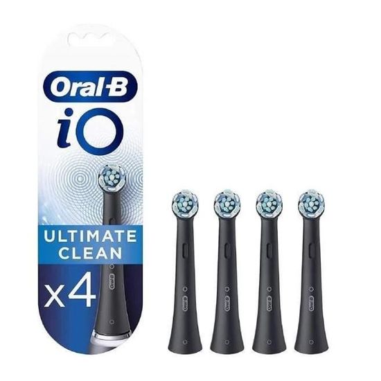 ORAL-B - iO Ultimate Clean - Brossettes de rechange - Noir
