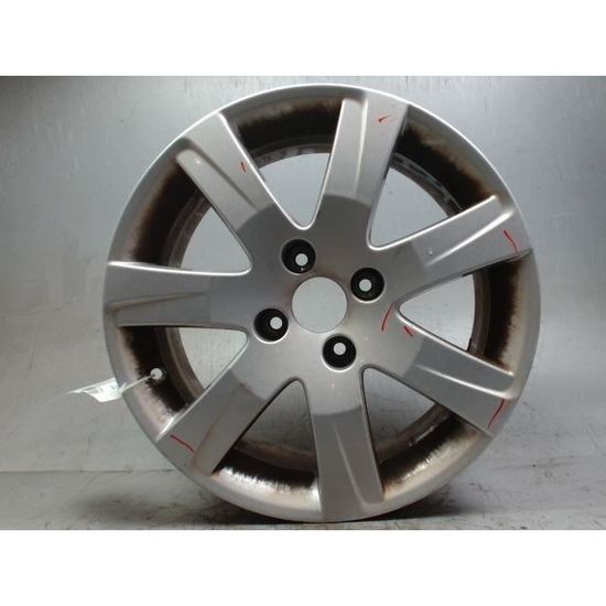 Jante Aluminium Peugeot 206 Phase 2 - Référence 5402A9 - Diamètre 14 Pouces - Occasion Bon état