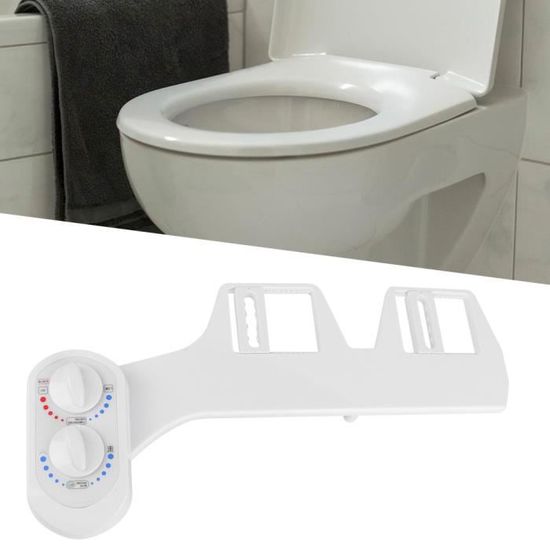 Fixation de bidet pour toilettes eau chaude, affichage de la