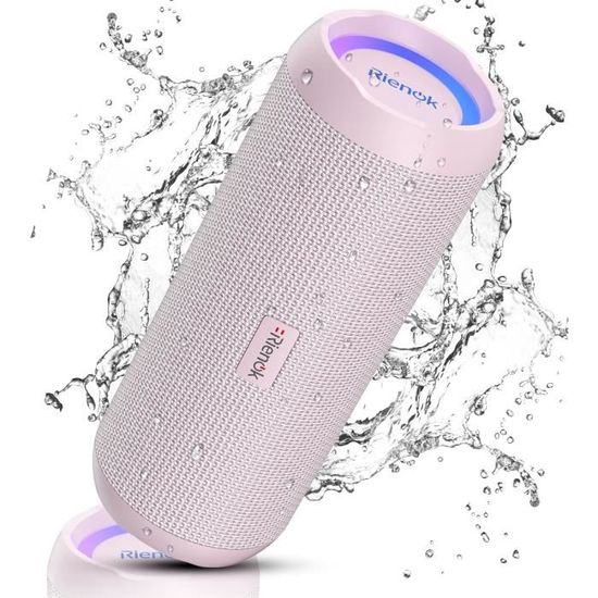 Enceinte Bluetooth Oraolo - IPX7, 7h D'autonomie, Son 360°, Parfaite Pour Les Fêtes Et Les Voyages