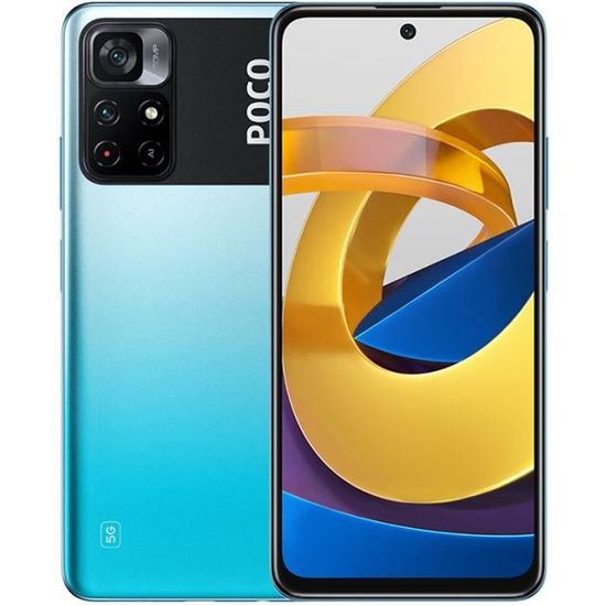 Xiaomi POCO M4 PRO 6Go 128Go Bleu Smartphone 5G