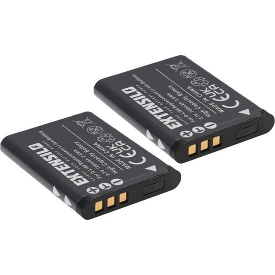 Chargeur Secteur + Voiture Pour Batterie Pentax D-Li85 / DLi85 / D-Li8 (Optio E65...)