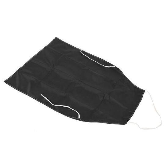 Pantalon De Chef Noir Respirant - Coton Résistant Taches Et Huile - Homme - 4