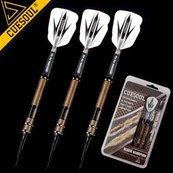 WINMAU Xtreme2 Jeu De Fléchettes En Laiton 23 G Avec Ailettes Et Tiges