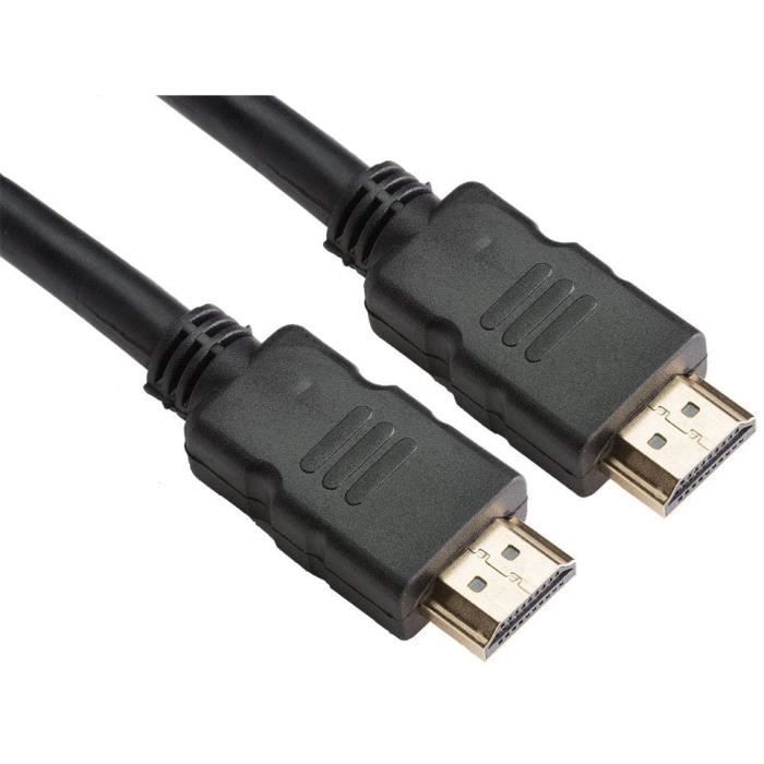 Câble HDMI 3M v1.4 par Câble Long avec Arc 3D Full HD