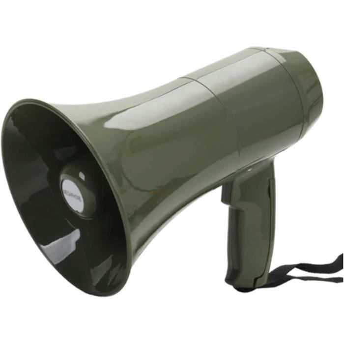 Mégaphone porte-voix - Avec ou sans microphone, megaphone porte voix - .d