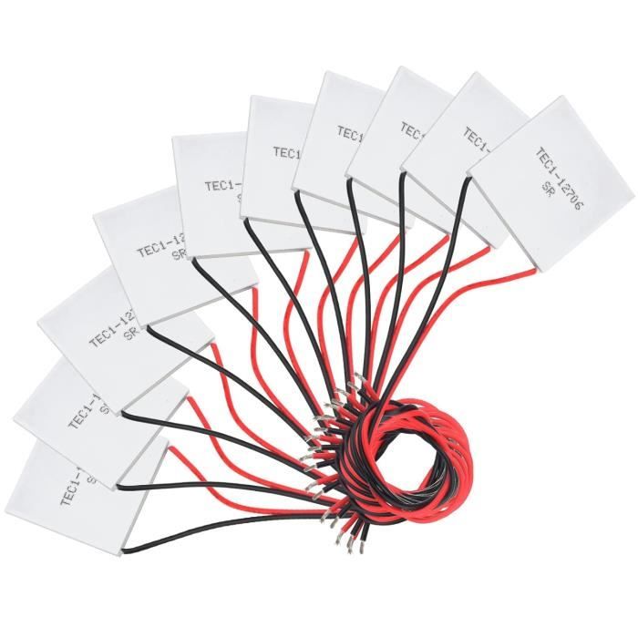 ALASCN 2 Stück TEC1-12706 Theroelektrischer Peltier Kühlkörper odul