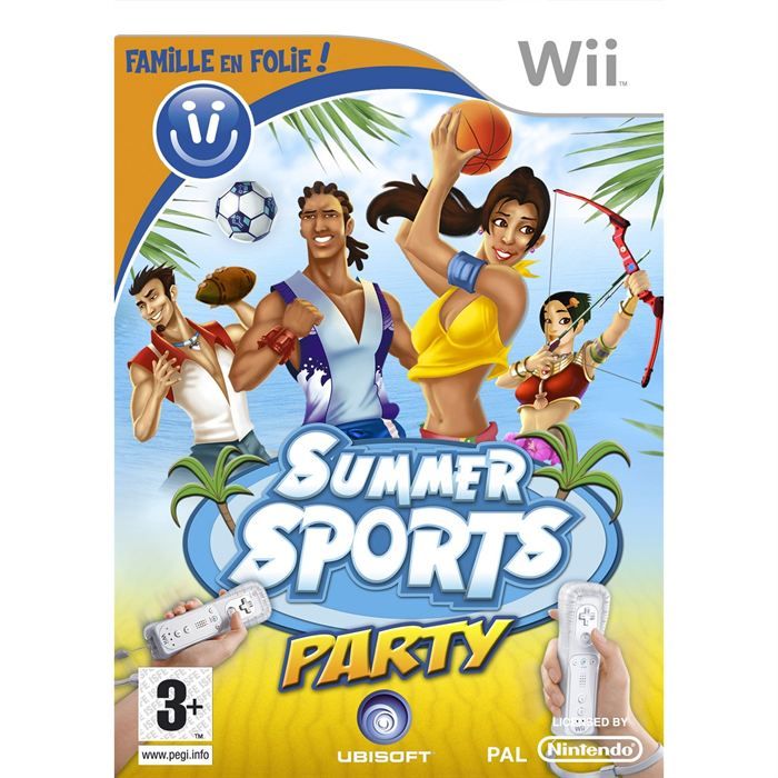 Ubisoft Famille En Folie Summer Sports / Jeu Wii