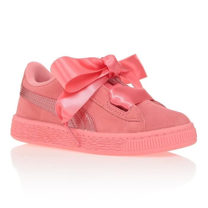 puma suede enfant rose puma suede enfant rose