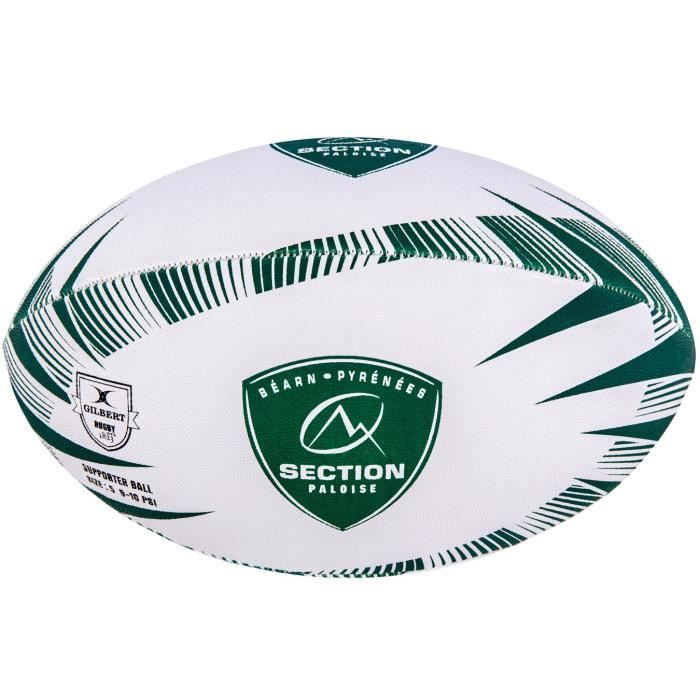 GILBERT Ballon de rugby SUPPORTER - Pau - Taille 5