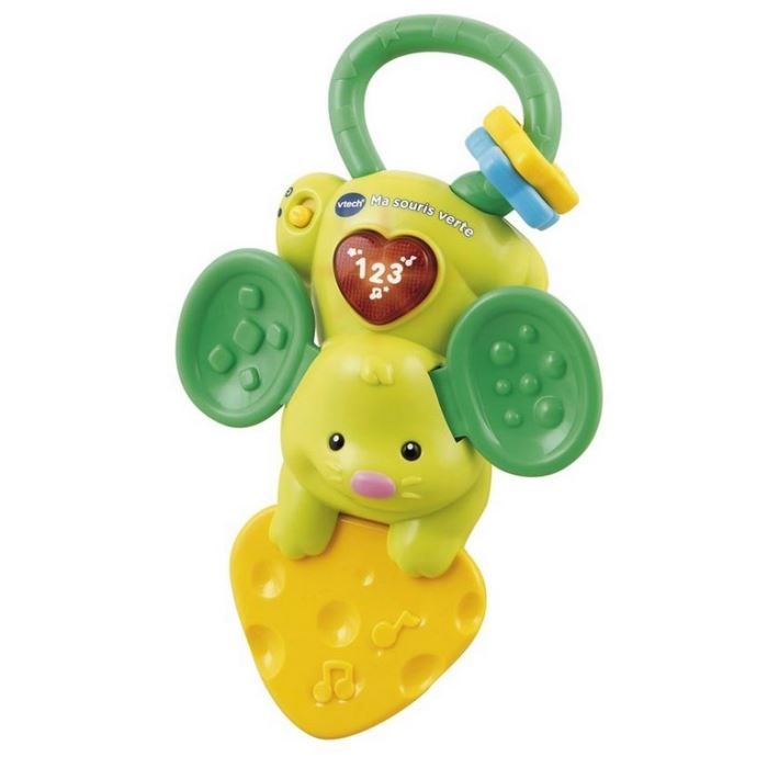 VTECH Hochet parlant et musical Ma Souris Verte