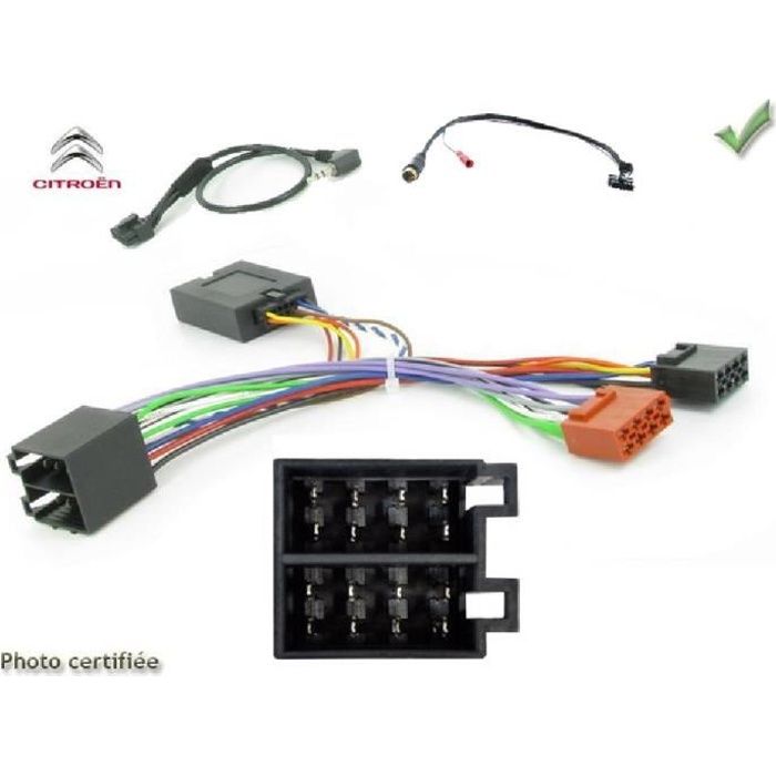 Interface Cde au volant Citroen Berlingo/ C2/ C3/ C5/ C8 JVC - ADNAuto - ADN-CAVCT02JV