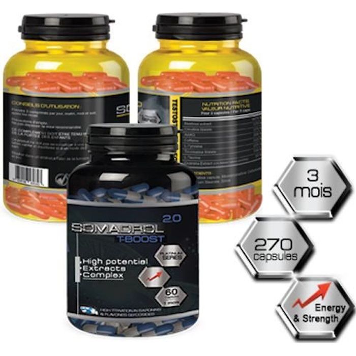 TESTO PACK booster de testostérone