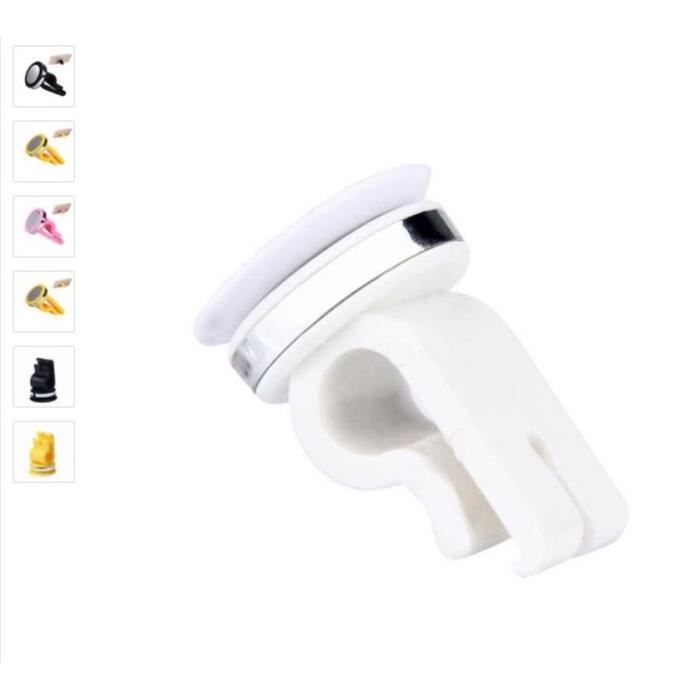 Support Voiture Magnétique Pour Téléphone Portable - Blanc