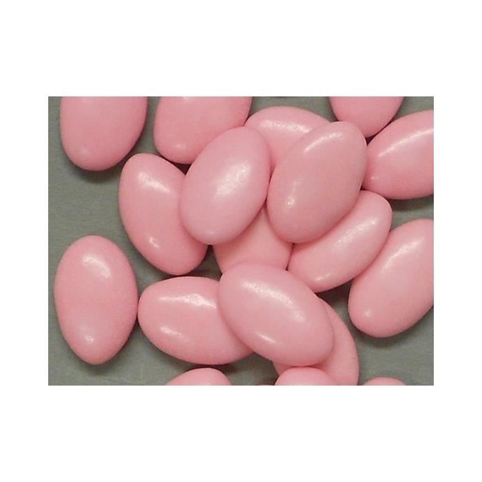 500 gDragées chocolat Rose 70% cacao