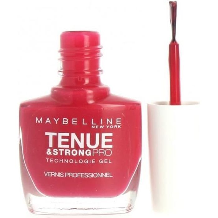 Gemey Maybelline Vernis Tenue & Strong Pro - 180 Rose Fuchsia