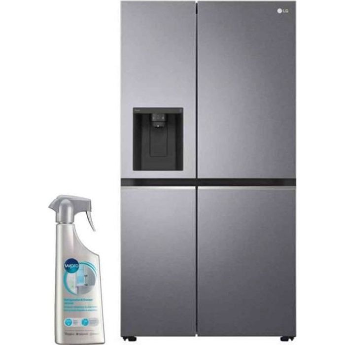 LG Réfrigérateur Frigo Américain 2 Portes INOX 635L Door Cooling 73,5 Gris