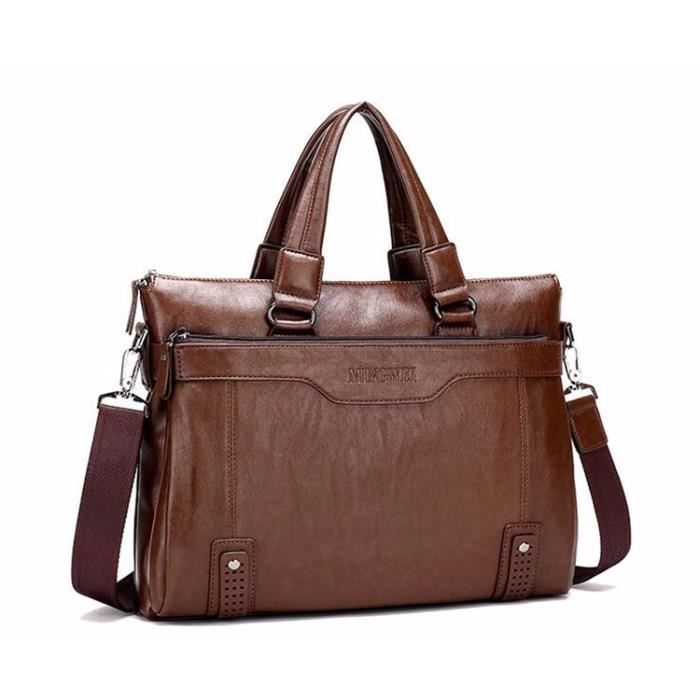 Porte-documents sac de 2016 pu cuir sac à main hommes d’affaires besace hommes bolsa fashion hommes voyage