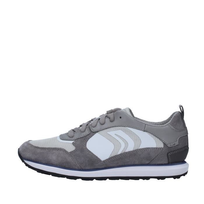 Geox U029WD02214 chaussures de tennis faible homme GRIS