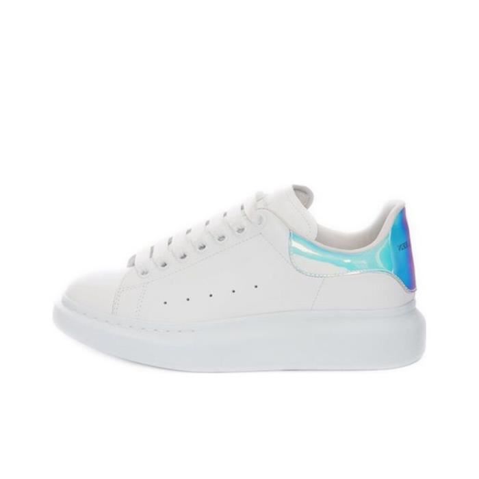 Alexanders Mcqueens MC Femme Homme Basket Chaussur Blanche Pas Cher