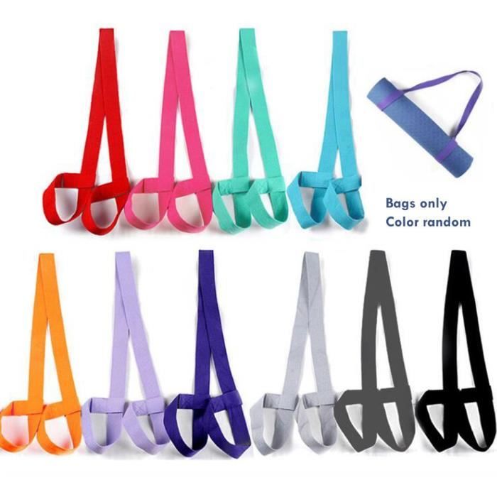 2020 Coton Tapis de Yoga Sangle Neutre Sports Fitness Yoga Tapis Bundle Multifonctionnel Cerclage Équipement de Fitness Tendance Spo