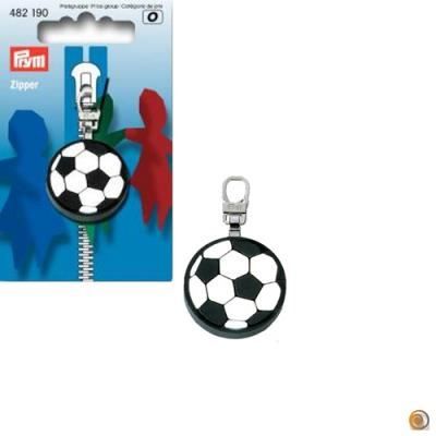 couleur : - Tirette fashion-zipper football, m…
