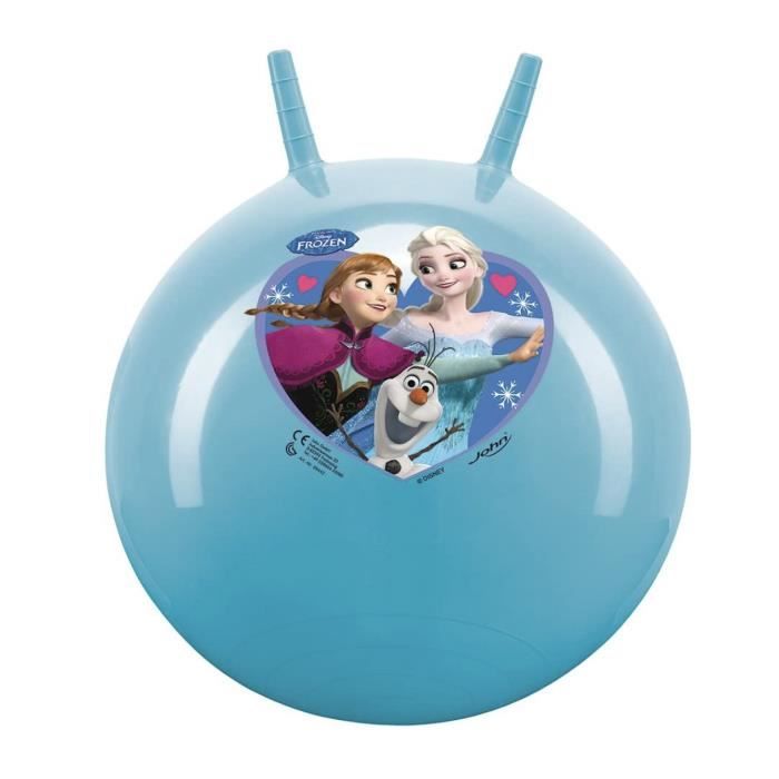 Ballon Sauteur La Reine des neiges Elsa Anna Disney fille