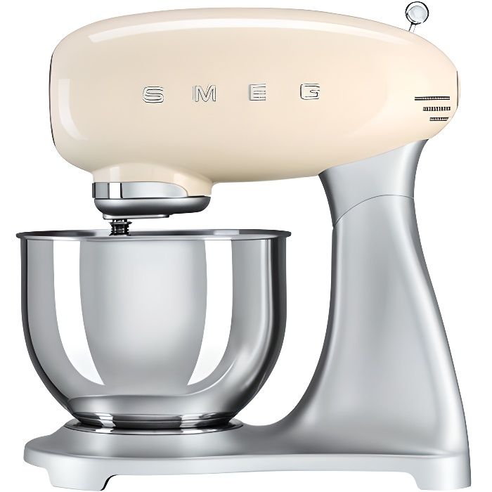 Robot sur socle crème SMEG SMF01CREU