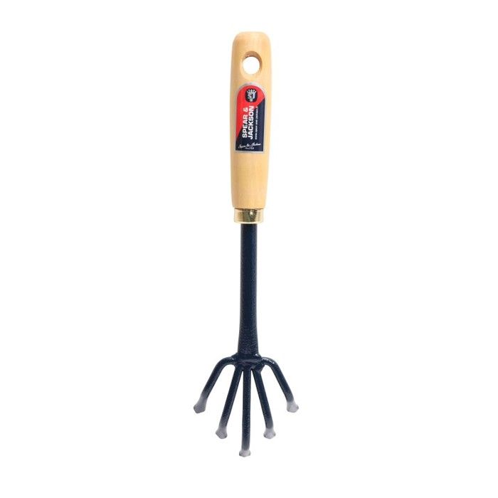 SPEAR & JACKSON Griffe à fleurs 5 dents manche bois
