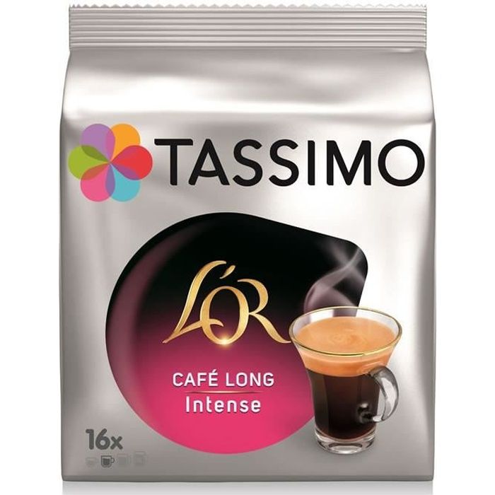 TASSIMO : L'Or Long Intense 16 Dosettes de café