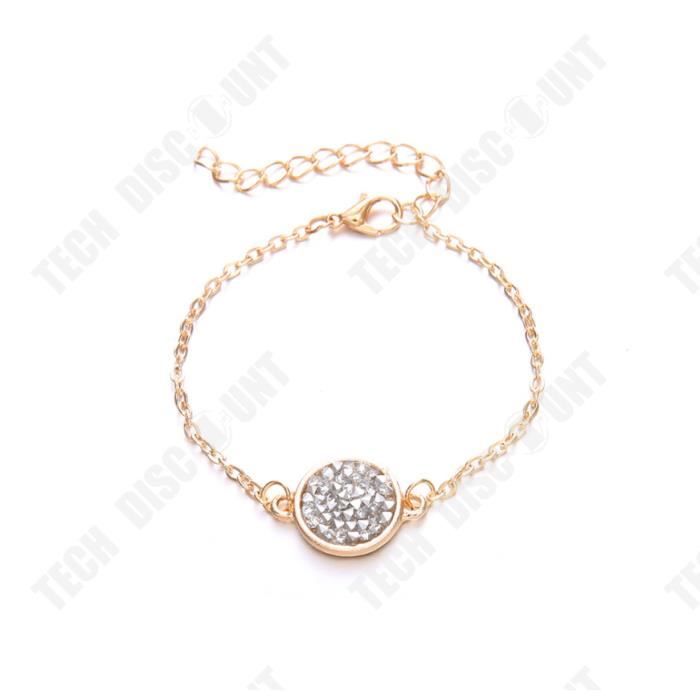 TD® Lot 5 Pièces Bracelet Bijoux Gourmette -Carte Monde Tortue Perle Love Cadeau Pour Femme Fille Moderne Fantaisie