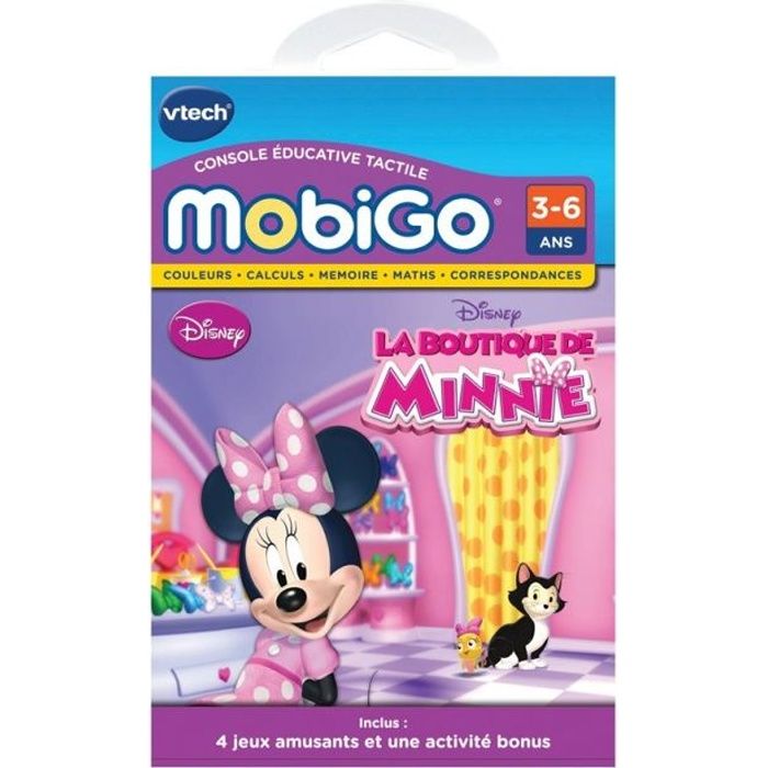 VTECH Jeu Mobigo La Boutique de Minnie