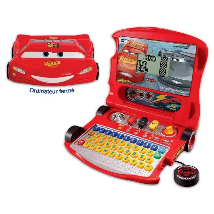 CARS 3 - Super Ordinateur enfant Flash Mcqueen