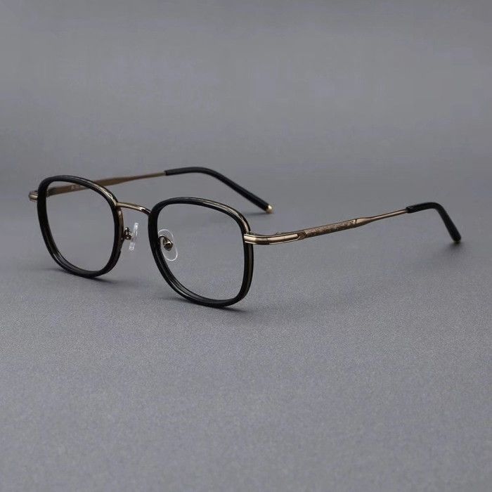 Monture De Lunettes I-SPAX EMILY Bronze Ovale - Métal - Taille 47mm - Neuf Sans étiquette