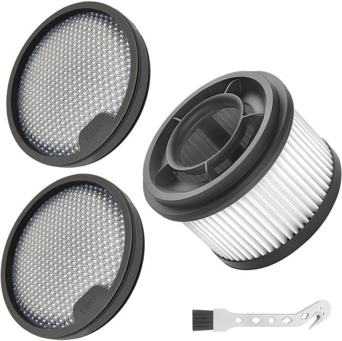 Lot de 4 pré-filtres Hepa pour Dreame T10 / T20 / T30 / R10 / R10 Pro / R20 / R20 Pro pour aspirateur Xiaomi G9 / G10
