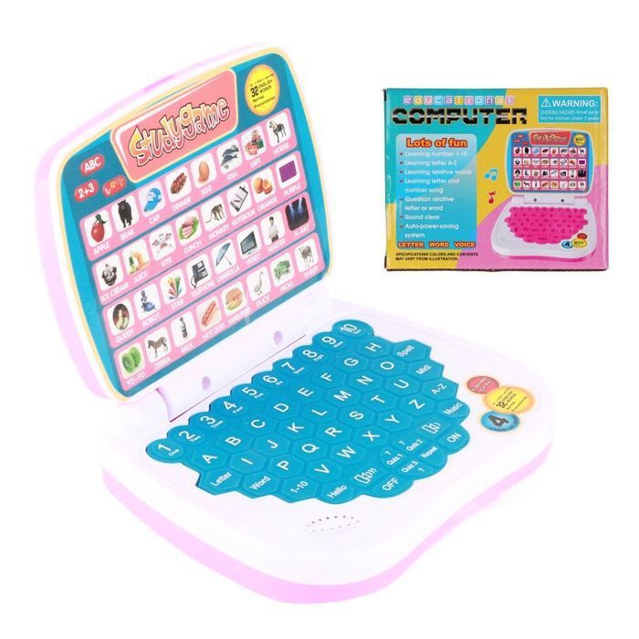 Petit ordinateur portable pour enfants de plus de 3 ans 5 modes dapprentissage pour développer les compétences de réflexion