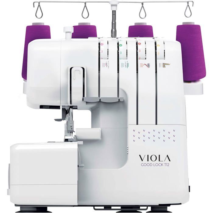 VIOLA T12 Surjeteuse avec Différentiel Enfilage Simplifié Machine à Coudre