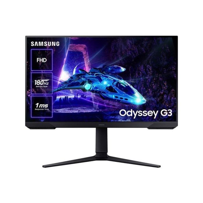 Monitor Samsung Odyssey G3 LS24DG304EUXEN 24? Full HD 180Hz VA FreeSync HDR10 Regulable en altura